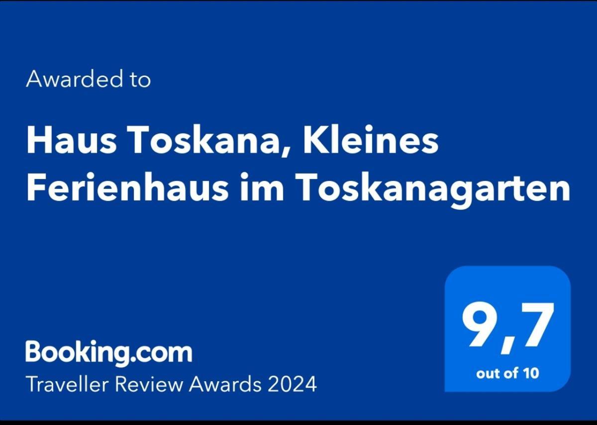 Haus Toskana, Kleines Ferienhaus Im Toskanagarten Bad Sulza Ngoại thất bức ảnh